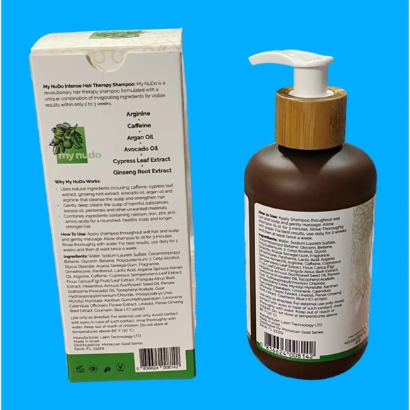 MOROCCAN GOLD SERIES My NuDo Rejuvenating Shampoo 8.45 oz. NIB MSRP $60 - Picture 7 of 8